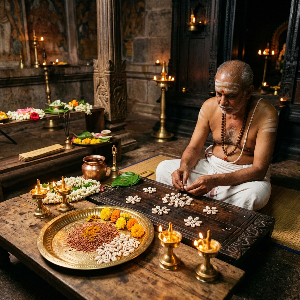 Ashtamangala Prashna Setup